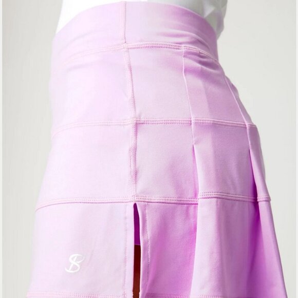 NWT Sofibella 14" Panel Tennis Skort Size L in Lavendar - Picture 1 of 5